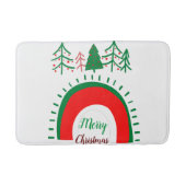 Merry Kerstmis Bath Mats Badmat (Voorkant)
