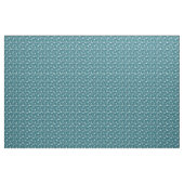 Merry Kerstmis Blauwgroen Tree Geometric Pattern Stof (Yard (91,4 cm))