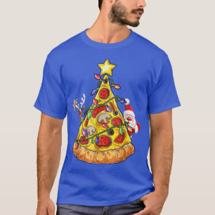 Merry Kerstmis - boom Santa Reindeer Xmas Lig T-shirt