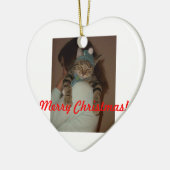 Merry Kerstmis Boris Catenov Keramisch Ornament (Links)