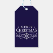 Merry Kerstmis  Cadeaulabel (Voorkant)