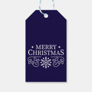 Merry Kerstmis  Cadeaulabel