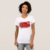 Merry Kerstmis Elf 2 Design - Holiday T-Shirt (Voorkant volledig)