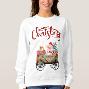 Merry Kerstmis Gietshirt Trui