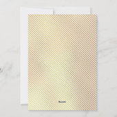 Merry Kerstmis Gold Sparkle Script PHOTO Greep Feestdagenkaart (Achterkant)