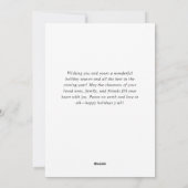 Merry Kerstmis Golden Sparkle PHOTO Greeting Feestdagenkaart (Achterkant)