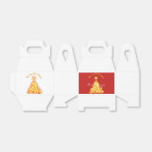 Merry Kerstmis Golden Tree Thunder_Cove Bedankdoosjes (Uitgevouwen)