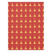 Merry Kerstmis Golden Tree Thunder_Cove Tafelkleed (Voorkant)