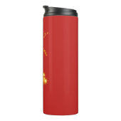 Merry Kerstmis Golden Tree Thunder_Cove Thermosbeker (Geroteerd rechts)