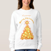 Merry Kerstmis Golden Tree Thunder_Cove Trui (Voorkant)