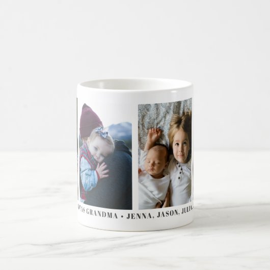 Merry Kerstmis Grandma - Aangepaste Mok (Center)