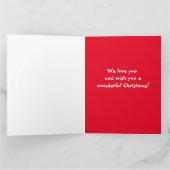 Merry Kerstmis Grandson Snowman Coloring Book Kaart (Binnen)