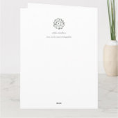 Merry Kerstmis Grandson Snowman Coloring Book Kaart (Achterkant)