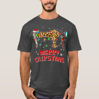 Merry Kerstmis Haarstylist Tool Hairdresser T-shirt