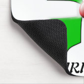 Merry Kerstmis Holly Mousepad Muismat (Hoek)