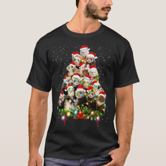 Merry Kerstmis Kerst - kerstboomversiering San T-shirt
