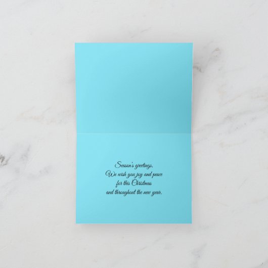 Merry Kerstmis Kleine Snowmen Feestdagen Kaart (Binnen)