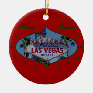 Merry Kerstmis Las Vegas Ornament