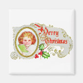 Merry Kerstmis Magnet (Voorkant)