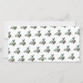 Merry Kerstmis Modern 3 Foto Collage Feestdagenkaart (Achterkant)