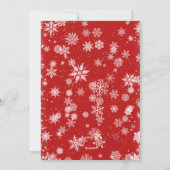 Merry Kerstmis Modern 3 PHOTO Greeting Feestdagenkaart (Achterkant)