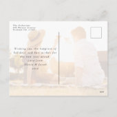 Merry Kerstmis Modern 6 Foto Collage Feestdagenkaart (Achterkant)