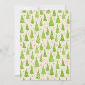 Merry Kerstmis Modern-fotokaart Kaart (Achterkant)