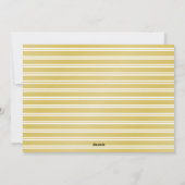 Merry Kerstmis Modern Gold Photo Collage Feestdagenkaart (Achterkant)