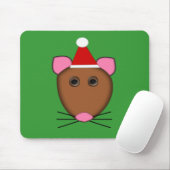 Merry Kerstmis Mouse Mousepad Muismat (Met muis)