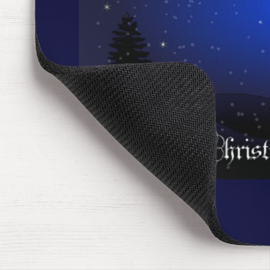 Merry Kerstmis Mousepad Muismat (Hoek)