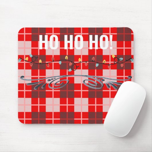 Merry Kerstmis Mousepad Muismat (Met muis)