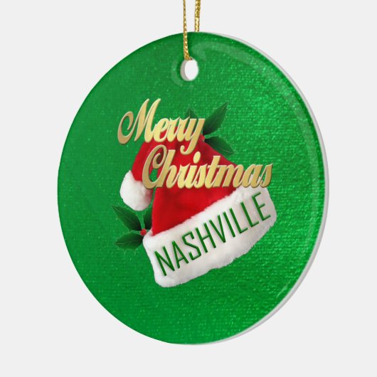 Merry Kerstmis Nashville Ornament (Links)