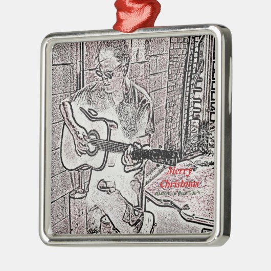 Merry Kerstmis Nashville Wild Child Ornament (Links)