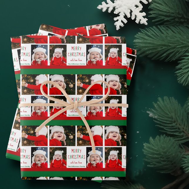 Merry Kerstmis, op maat gemaakte foto Red Green