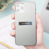 Merry Kerstmis, op maat gesneden vinylsticker Sticker (Telefoon)