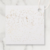 Merry Kerstmis personaliseren Bedankjes Labels (Achterkant)