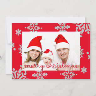 Merry Kerstmis - Persoonlijke fotokaart Feestdagenkaart
