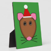 Merry Kerstmis Plaque Fotoplaat (Zijkant)