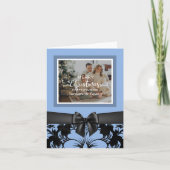 Merry Kerstmis prettige feestdagen aangepast scrip (Voorkant)