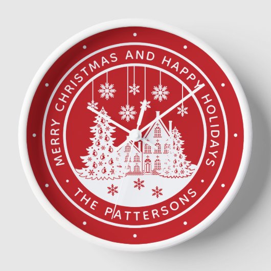 Merry Kerstmis Prettige feestdagen Winter Geperson (Voorkant)