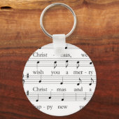 Merry Kerstmis Schlüsselanhänger Sleutelhanger (Voorkant)