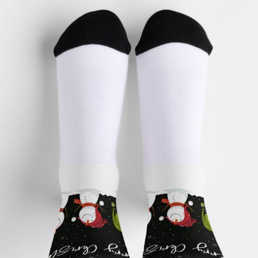 Merry Kerstmis Snowmen Socks Sokken (Top)