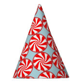 Merry Kerstmis Spearmint swirl peppermint Snoep Feesthoedjes (Rechts)