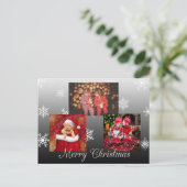 Merry Kerstmis - Specialized Foto Briefkaart (Staand voorkant)