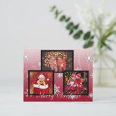 Merry Kerstmis - Specialized Foto Briefkaart (Staand voorkant)