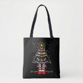 Merry Kerstmis Tote Bag (Voorkant)