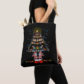 Merry Kerstmis Tote Bag (Dichtbij)