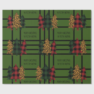 Merry Kerstmis Ya Filthy Animal Wrapping Paper Cadeaupapier