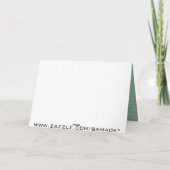 Merry Kerstmis Zig Zag Pattern Your Photo Feestdagen Kaart (Achterkant)