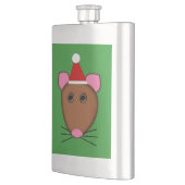 Merry-kerstmuis-kolven Flacon (Links)